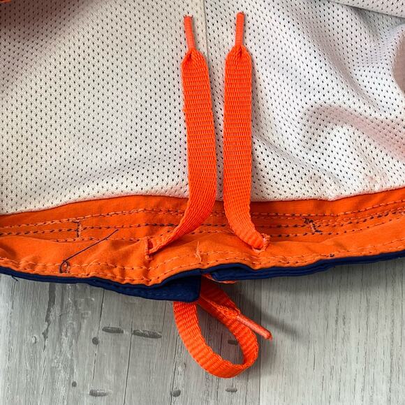 ZeroXposur Blue Orange Sharks Board Short Lined Drawstring Swim Shorts XL 18/20 - Picture 5 of 6